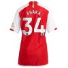 Maillot de Supporter Arsenal 2023-24 Xhaka 34 Domicile Pour Femme